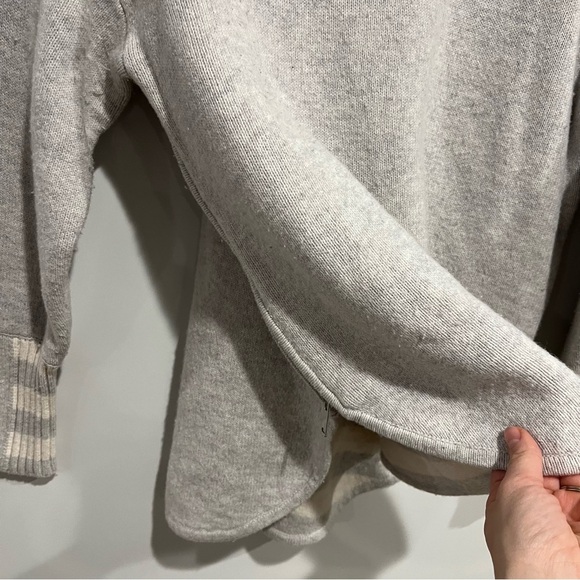 REISS Naomi Wool Striped Roll Neck Sweater - Picture 13 of 14